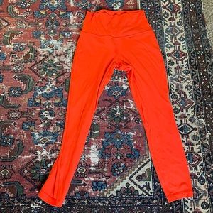 Lululemon Solar Orange Align Leggings
